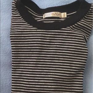 Black strip shirts